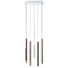 Brilliant Living Cembalo Hanglamp LED Bruin, 8-lichts