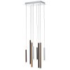 Brilliant Living Cembalo Hanglamp LED Bruin, 8-lichts