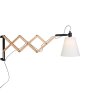 Steinhauer Mexlite Liv Muurlamp Beige, Hout licht, Zwart, 1-licht