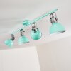 Borik Plafondlamp Groen, Wit, 4-lichts