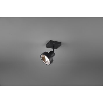 Trio Leon Spotlamp LED Zwart, 1-licht