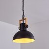 Chetco Hanger Hout licht, Zwart, 1-licht