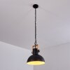 Chetco Hanger Hout licht, Zwart, 1-licht