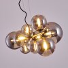 Chehalis Hanglamp LED Zwart, 9-lichts