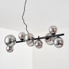 Chehalis Hanglamp LED Zwart, 9-lichts