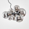 Chehalis Hanglamp LED Zwart, 9-lichts