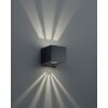 Reality CORDOBA Buiten muurverlichting LED Zwart, 2-lichts