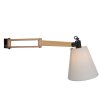 Steinhauer Mexlite Muurlamp Beige, Hout licht, Zwart, 1-licht