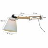 Steinhauer Mexlite Muurlamp Beige, Hout licht, Zwart, 1-licht