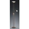 Trio SANTO II Staande lamp LED Roest, 4-lichts