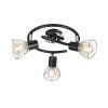 Globo FASSA Spot lamp spiraal Chroom, 3-lichts