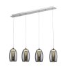 Brilliant Metropolis Hanglamp LED Chroom, 4-lichts