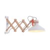 Steinhauer Woody Muurlamp Hout licht, Wit, 1-licht