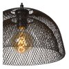 Lucide MESH Hanglamp Grijs, 2-lichts