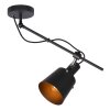 Lucide QUINNY Plafond straler Zwart, 1-licht