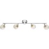 Globo XMAS Plafondlamp LED Nikkel mat, 4-lichts