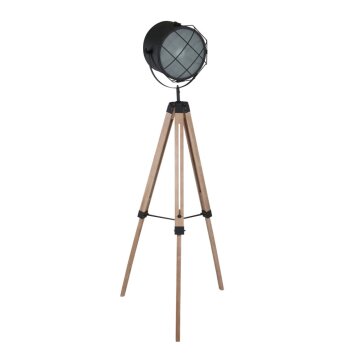 Steinhauer Twaki Staande lamp Zwart, 1-licht