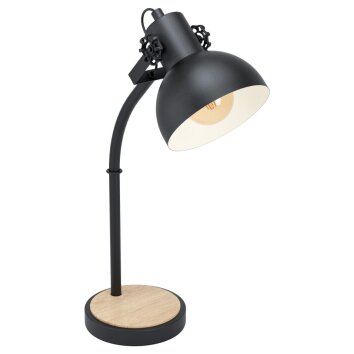 EGLO LUBENHAM Tafellamp Bruin, Zwart, 1-licht