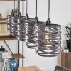 Pauluspolder Hanglamp Grijs, 5-lichts