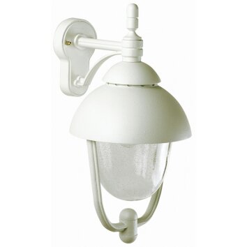 Albert 689 Buiten muurverlichting Wit, 1-licht