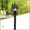 Brilliant Newport Buiten vloer lamp Zwart, 1-licht