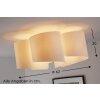 Selene PAPIRO Plafondlamp Wit, 5-lichts