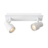 Lucide SIRENE Plafondlamp LED Wit, 2-lichts