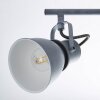 Brilliant Bogart Spotbalk plafond Grijs, 3-lichts