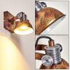 Gudo Muurlamp Roest, Wit, 1-licht