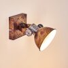 Gudo Muurlamp Roest, Wit, 1-licht