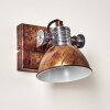 Gudo Muurlamp Roest, Wit, 1-licht