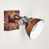 Gudo Muurlamp Roest, Wit, 1-licht