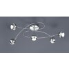 Trio BALOUBET Plafondlamp LED Chroom, 5-lichts