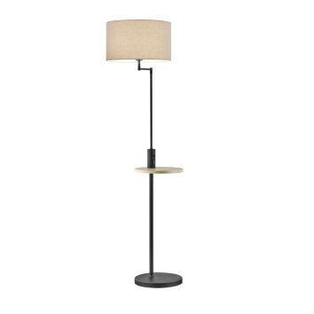 Trio CLAAS Staande lamp Zwart, 1-licht