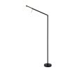 Lucide BERGAMO Staande lamp LED Zwart, 1-licht