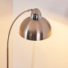 Poitou Staande lamp Nikkel mat, 1-licht