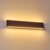 Obion Wandlamp LED Roest, 2-lichts