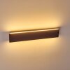 Obion Wandlamp LED Roest, 2-lichts