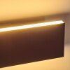 Obion Wandlamp LED Roest, 2-lichts