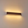 Obion Wandlamp LED Roest, 2-lichts