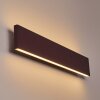 Obion Wandlamp LED Roest, 2-lichts