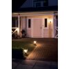 Philips Hue Ambiance White & Color Econic Padverlichting LED Zwart, 1-licht, Kleurwisselaar