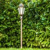 Hongkong Frost Buiten staande lamp Bruin, Goud, 1-licht, Bewegingsmelder