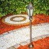 Hongkong Frost Buiten staande lamp Bruin, Goud, 1-licht, Bewegingsmelder