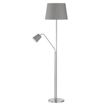 Honsel Layer Staande lamp Nikkel mat, 1-licht