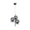 Trio Pure Hanglamp Antraciet, 3-lichts