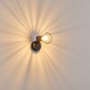 Errested Muurlamp Hout donker, Zwart, 1-licht