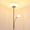 Gismaro Staande lamp Nikkel mat, 3-lichts