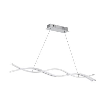 Eglo LASANA 2 Hanglamp LED Chroom, 3-lichts