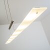 Ramsele Hanglamp LED Chroom, Nikkel mat, 7-lichts